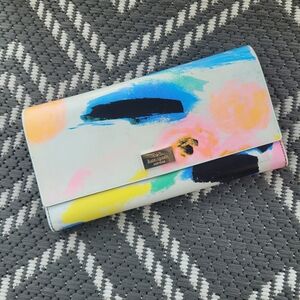 Kate Spade Abstract Print Wallet